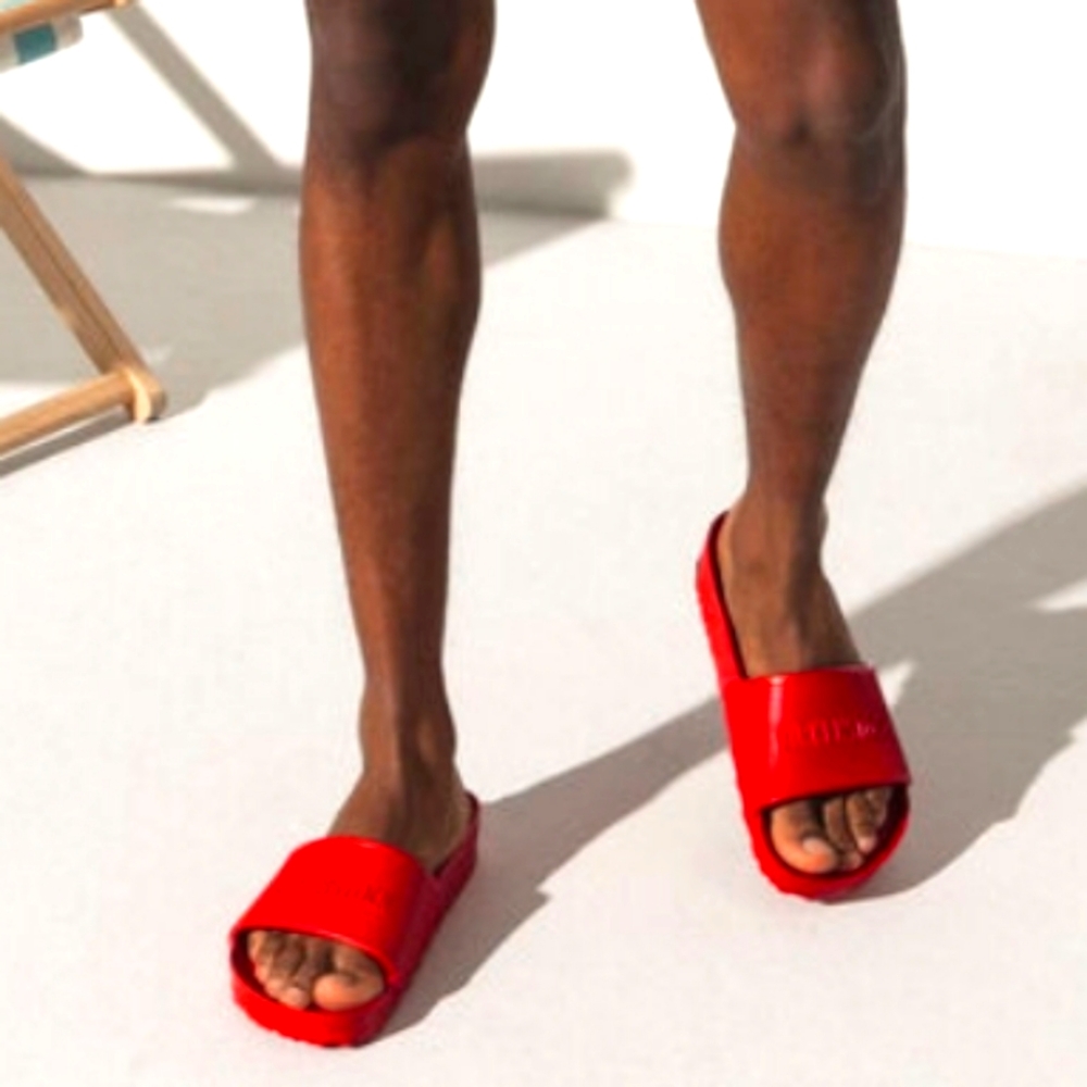 NWT Men's Birkenstock Barbados Eva Slides - Picture 5 of 16